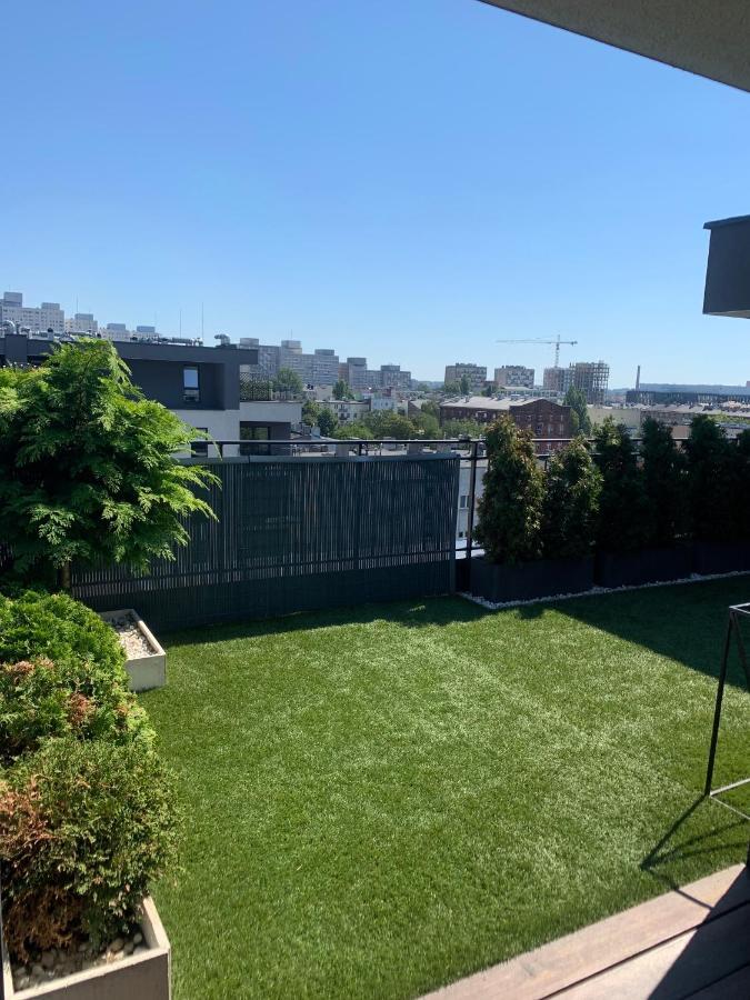 Апартаменти Two-Levels Penthouse With A Garden In The City Center Лодзь Екстер'єр фото
