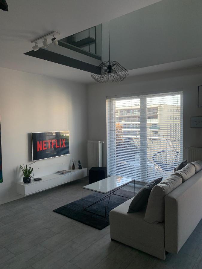 Апартаменти Two-Levels Penthouse With A Garden In The City Center Лодзь Екстер'єр фото